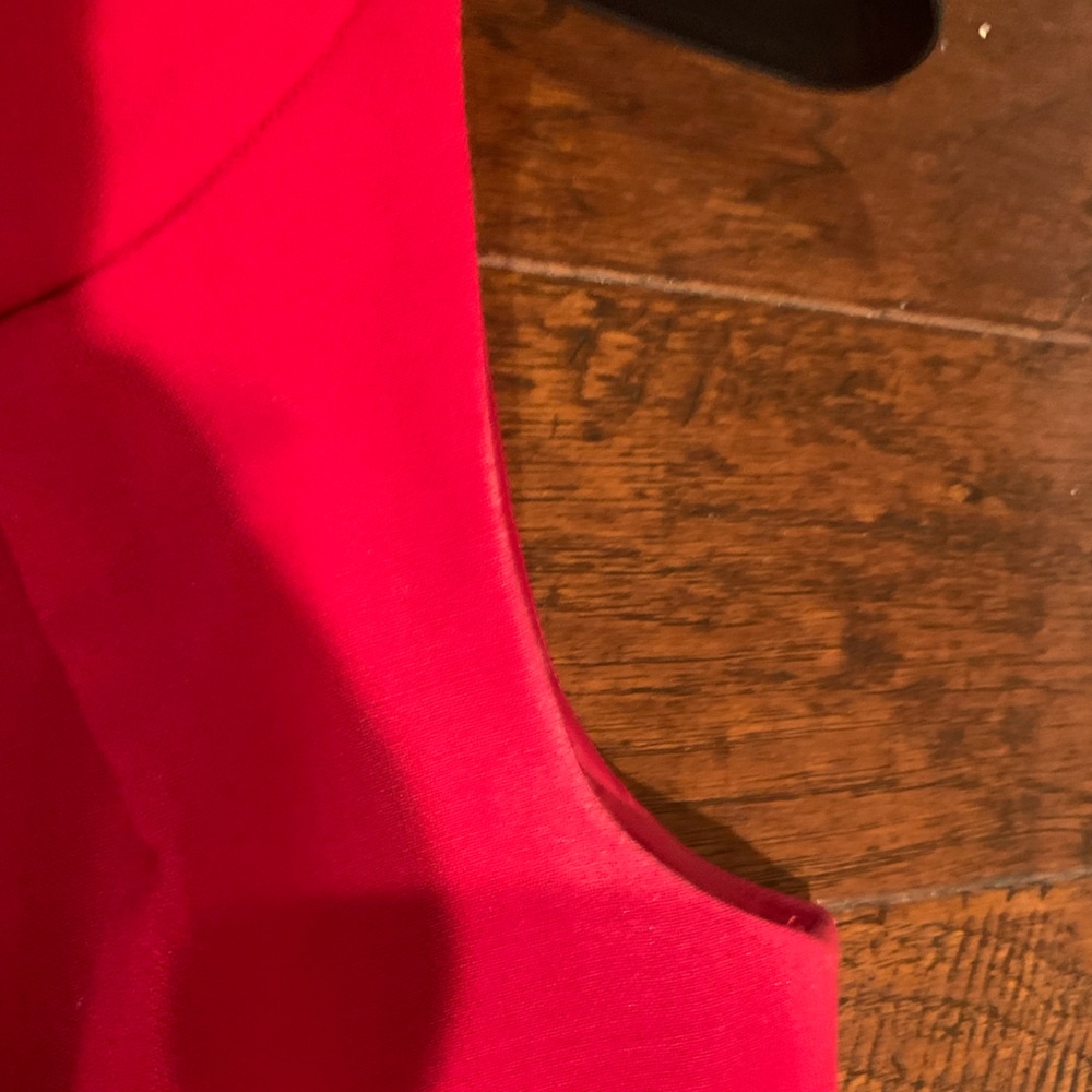 EUC Talbots Red Wool Blend Suit Set 10/12 - Picture 9 of 9